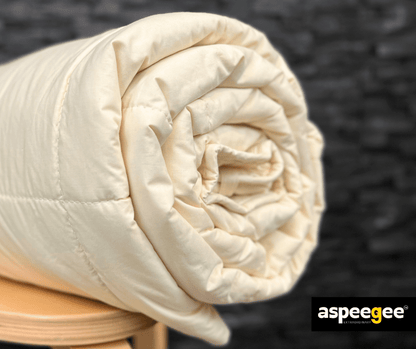 Teška dekica 140 × 200 cm – 100% eko pamuk | Natur