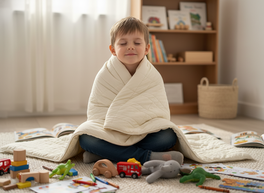 Dječja teška dekica 90x150cm, EKO pamuk